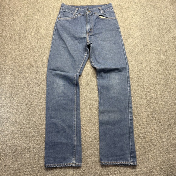 jcpenney Denim - Vintage JCPenney Big Mac High Waisted Straight Leg Jeans Medium Wash Blue 29x32